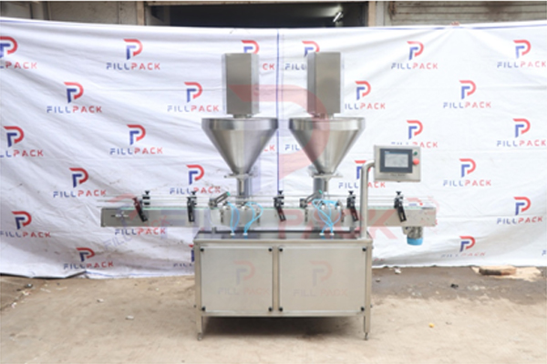 Double Head Auger Powder Filling Machine