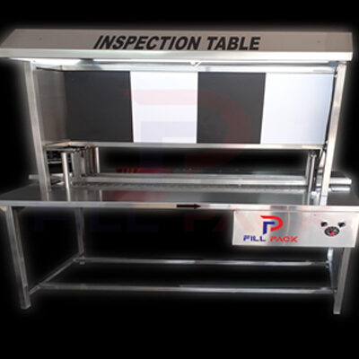 Bottle Inspection Machine Vial Inspection Booth Conveyor