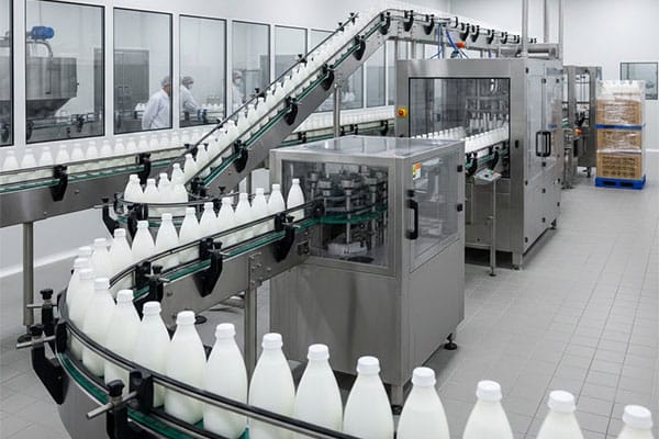 Milk-Packing-Line Milk packing line with automatic filling and sealing machines