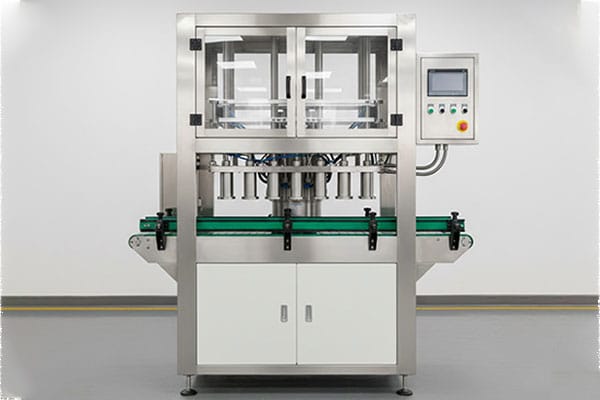 Pesticide packaging machine with industrial stainless steel design